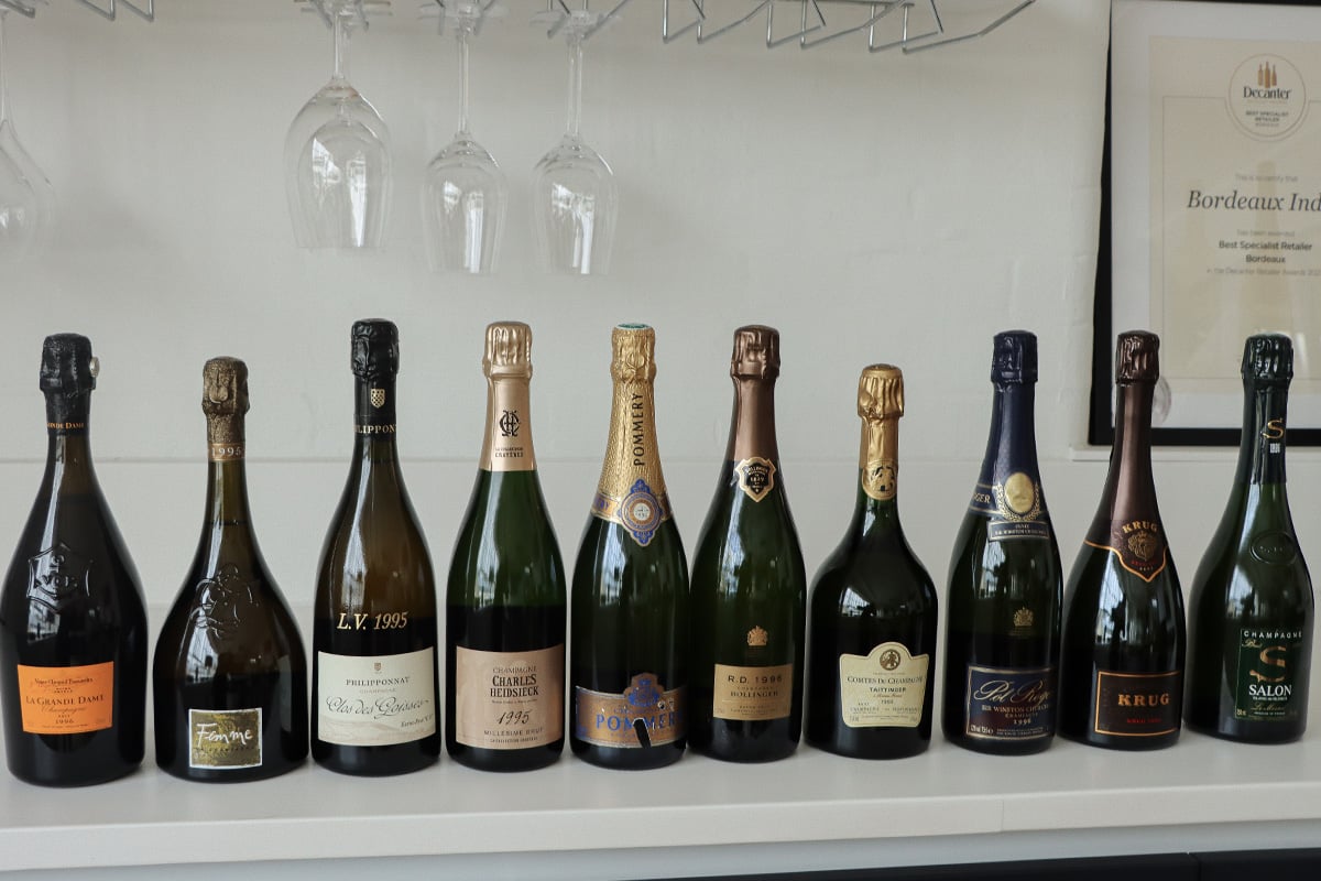 □注目! ジャクソン・アヴィズ champagne 1995年 箱付 DB アヴィズ